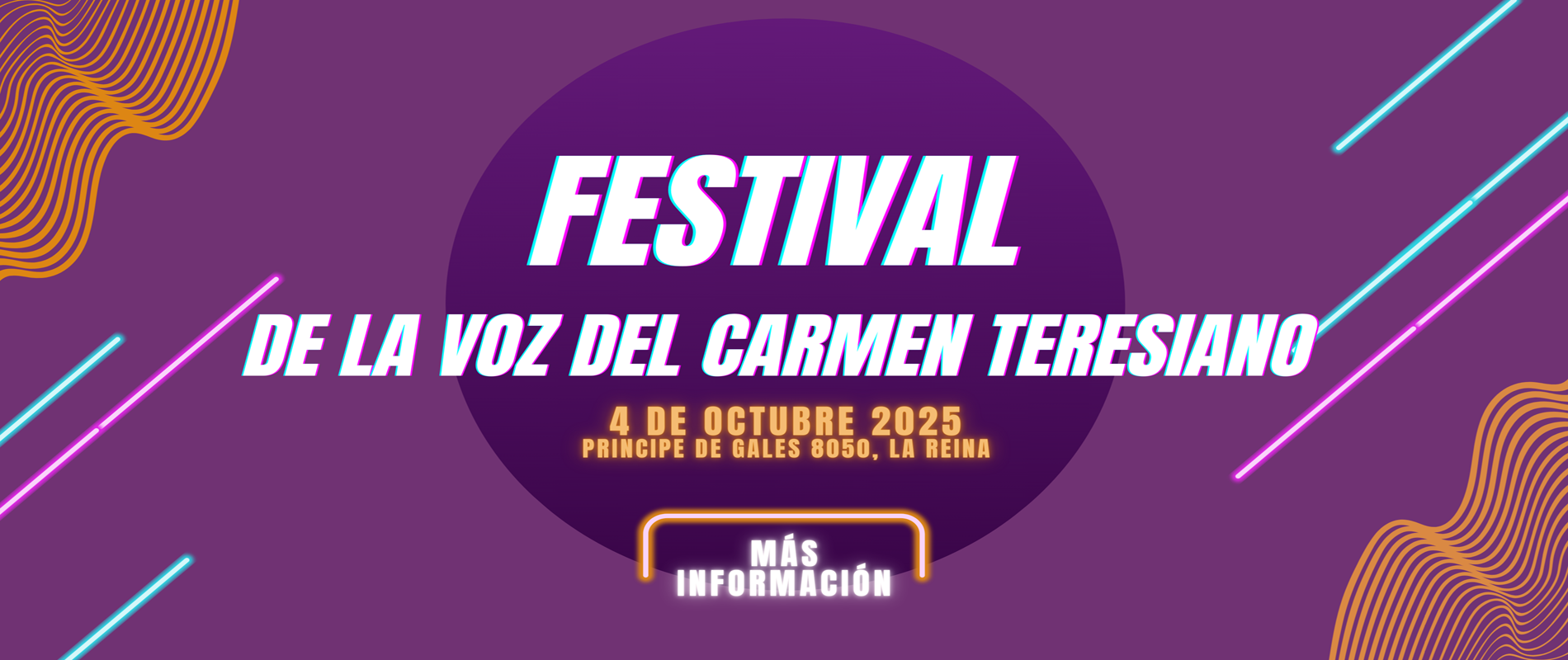 FESTIVAL DE LA VOZ banner
